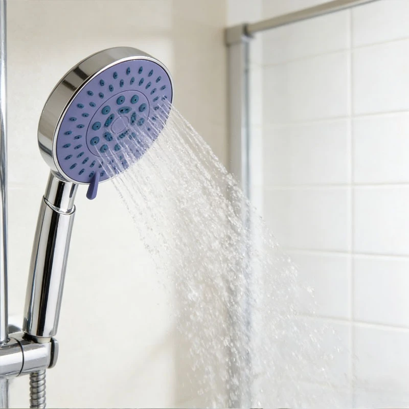 

Pressure Water Flow High Pressure Handheld Shower Head Powerful Water Spray Shower Head Against with Stainless Hose Adjustable