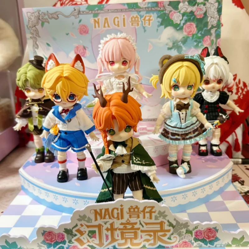 

Nagi Beast Spot Gen Record Series Подвижные суставы Кукла Слепая коробка Симпатичная Коллекционная игрушка ручной работы Подарок Модная фигурка Bjd Лолиты