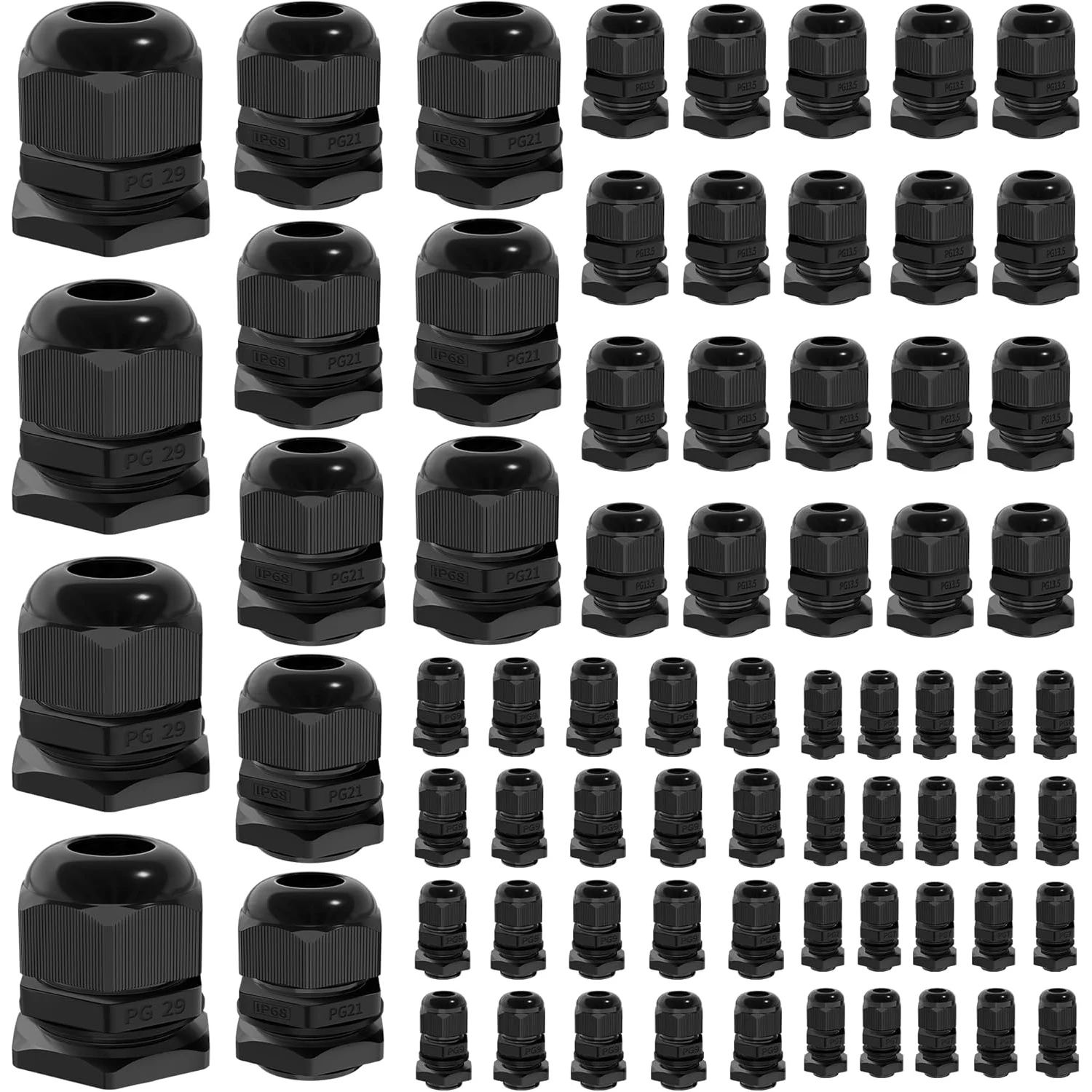 72PCS Cable Glands …
