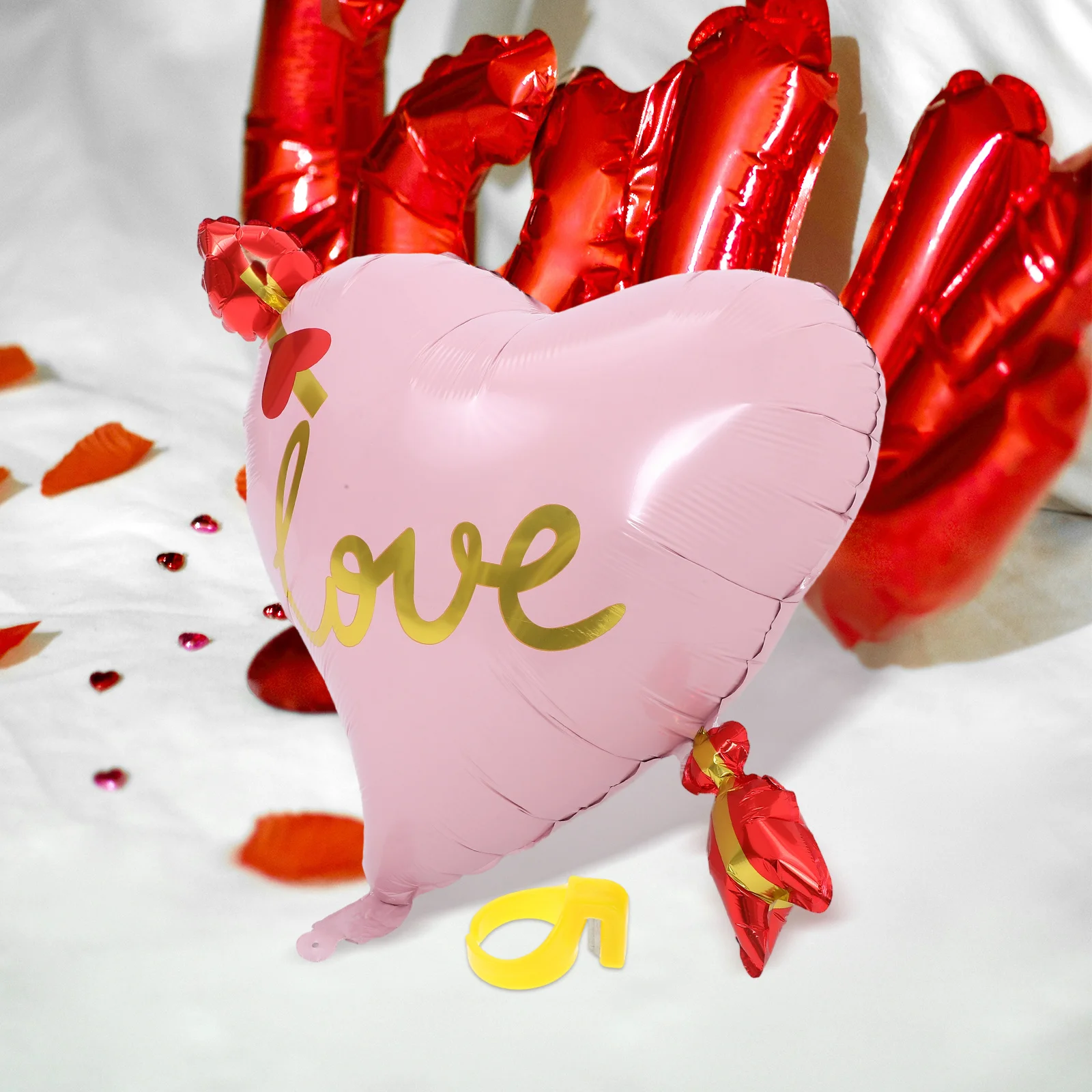 

4Pcs Balloon Popping Tool Latex Finger Cutter Creative Design Easy Party Accessories for Birthday Events Balloon Knotter