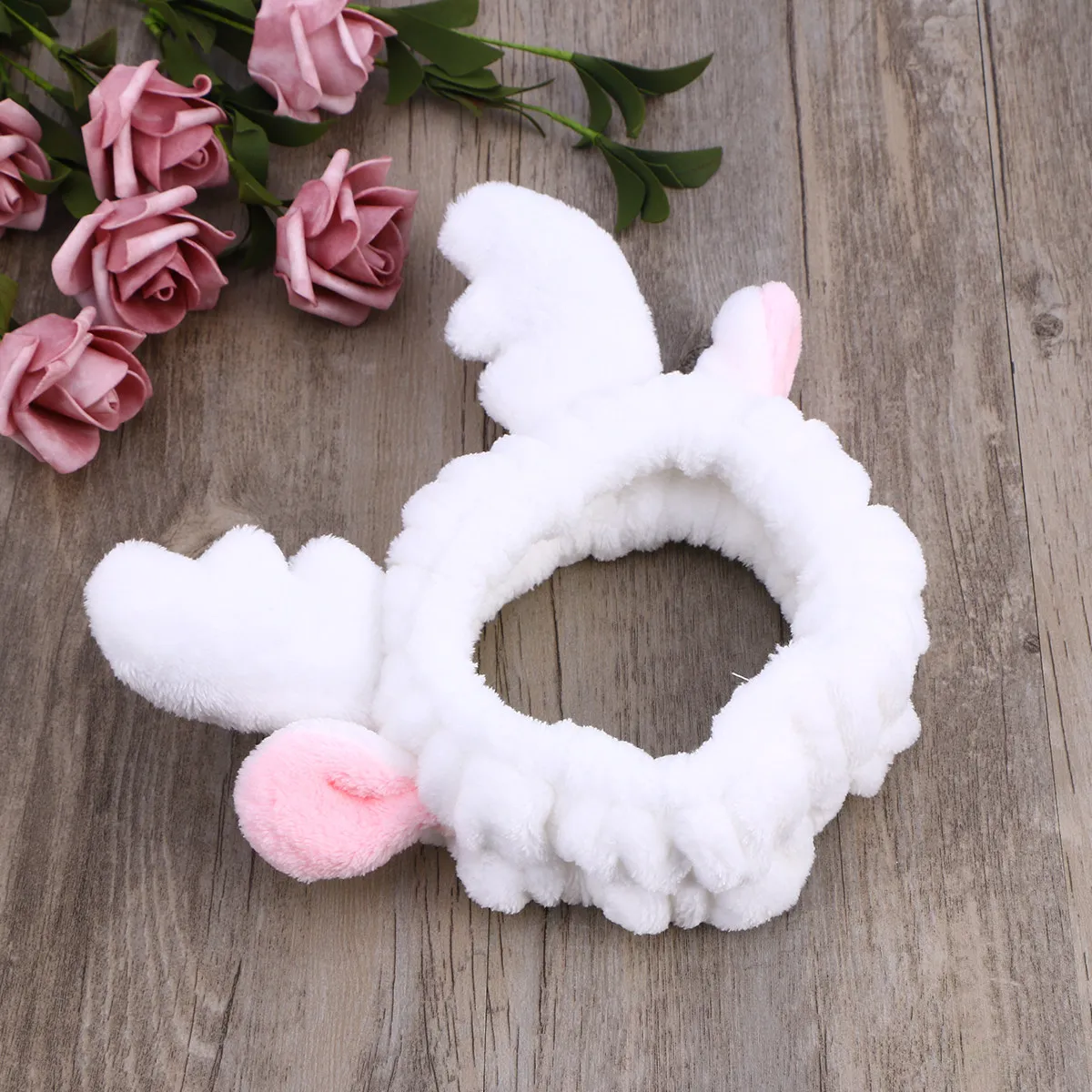 

Animal Ear Spa Makeup Headband Deer Antlers Hair Bands Hairband for Women Cute Headbands Skincare Elastic