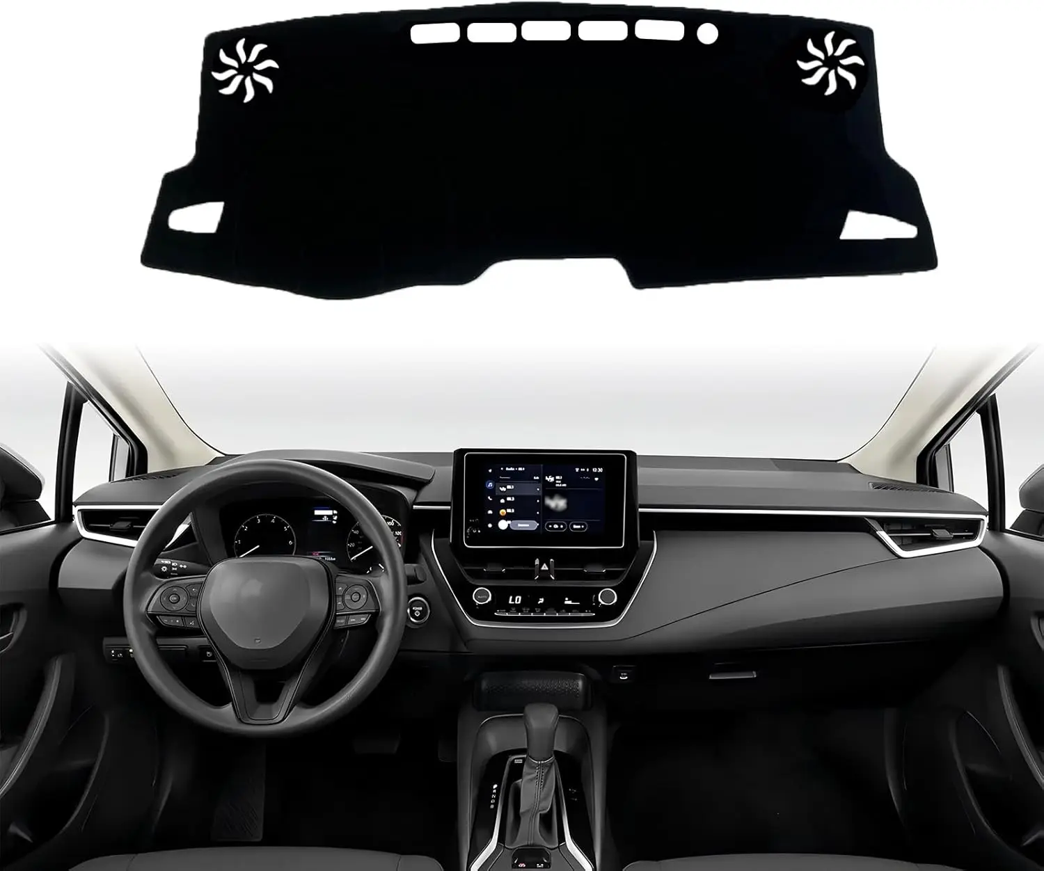 Dashboard Cover Fit for Toyota Corolla 2019 2020 2021 2022 2023 2024 Dash Cover Nonslip Dash Mat Pad Protector