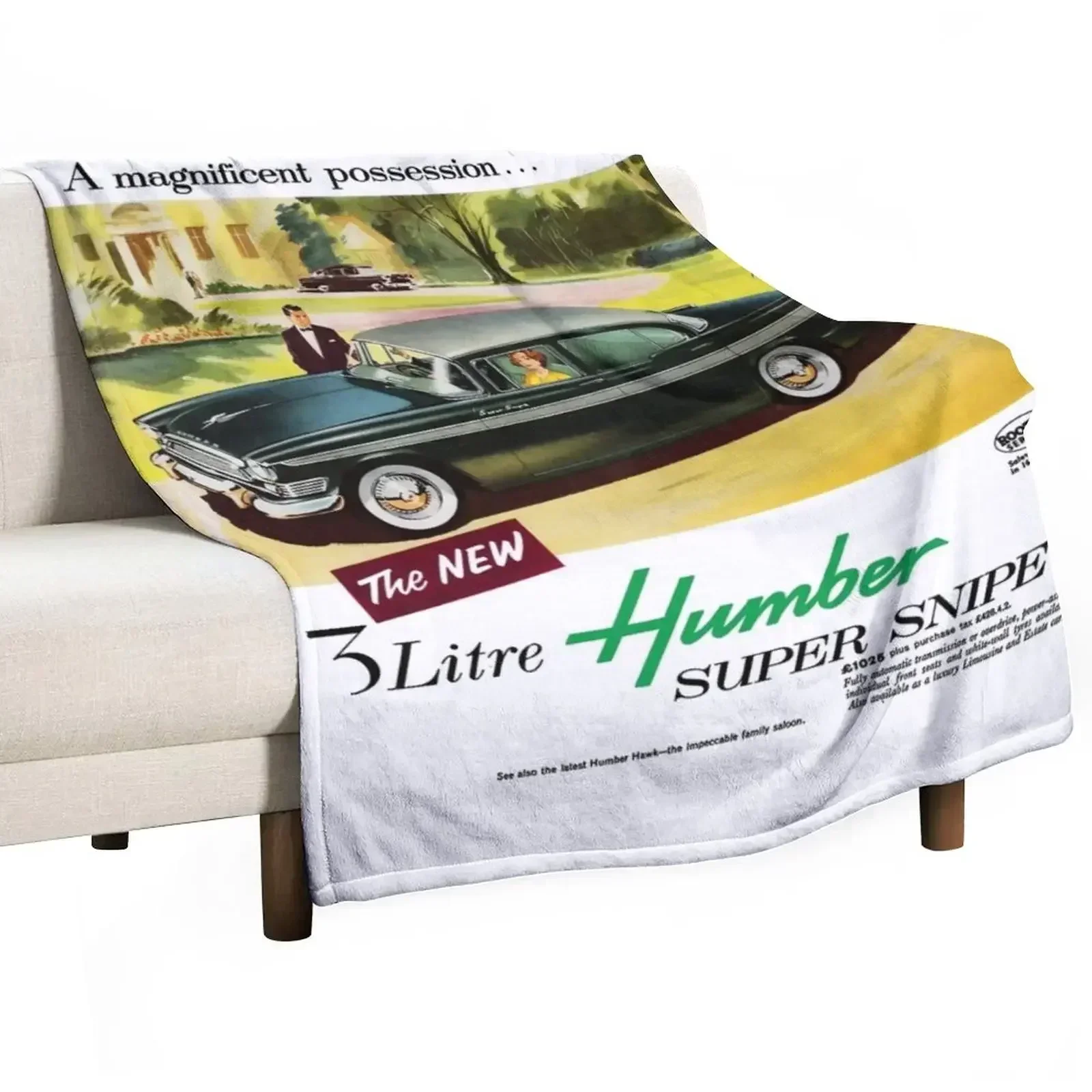 New HUMBER SUPER SNIPE Throw Blanket Moving Hairys For Baby Blankets