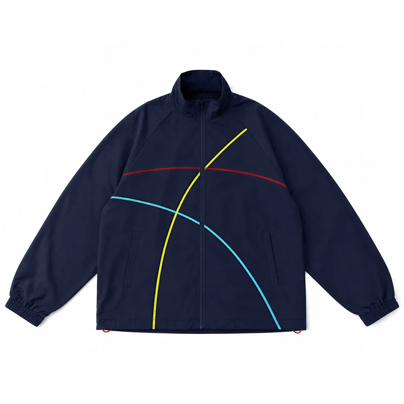 Man Black Windbreaker Windproof Waterproof For 2026 Spring Autumn Zip Up Jacket Men's Streetwear Bomber Clothes OverSize 5XL 6XL