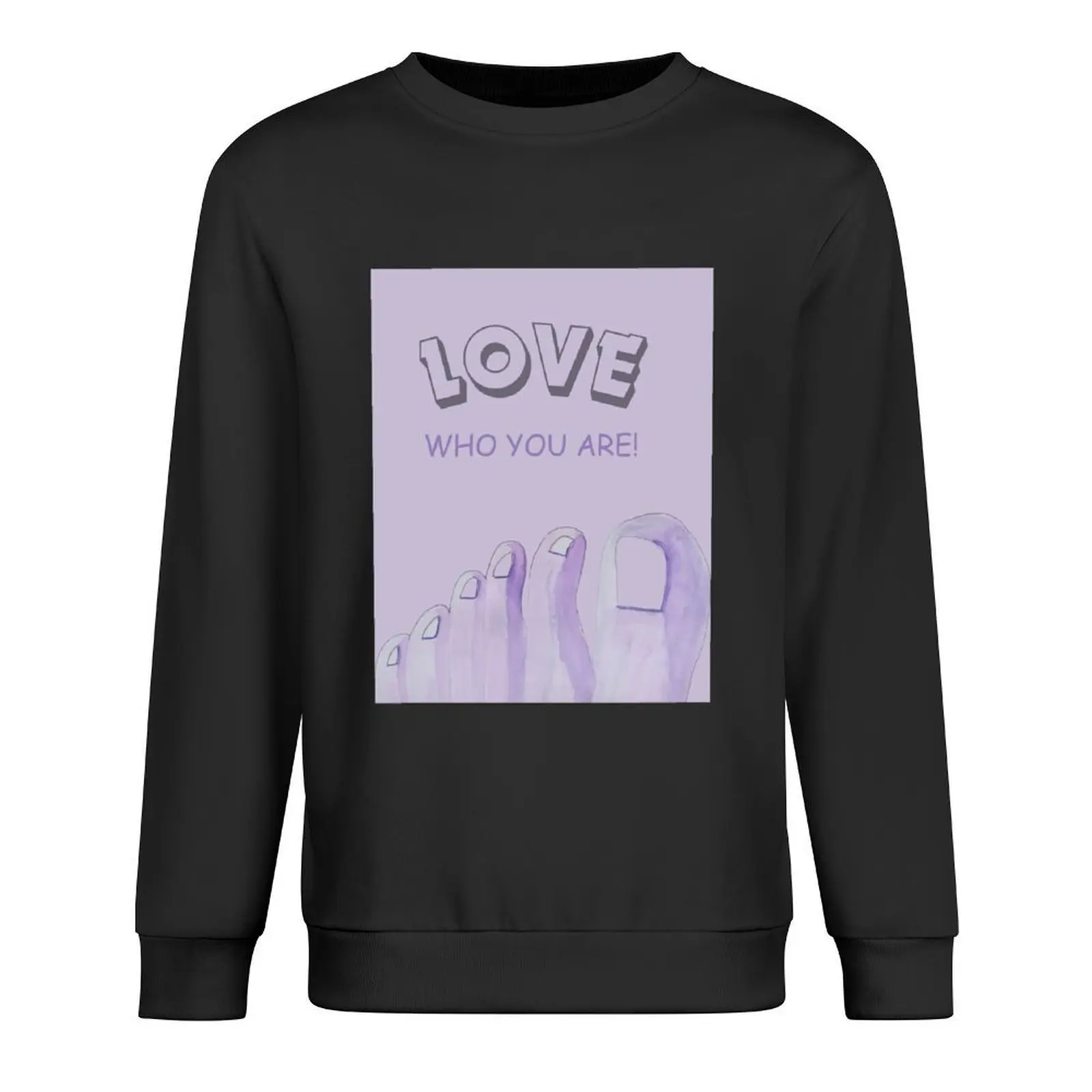 

Love who you are! Pullover autumn aesthetic clothing graphic t shirts men male clothes pullover
