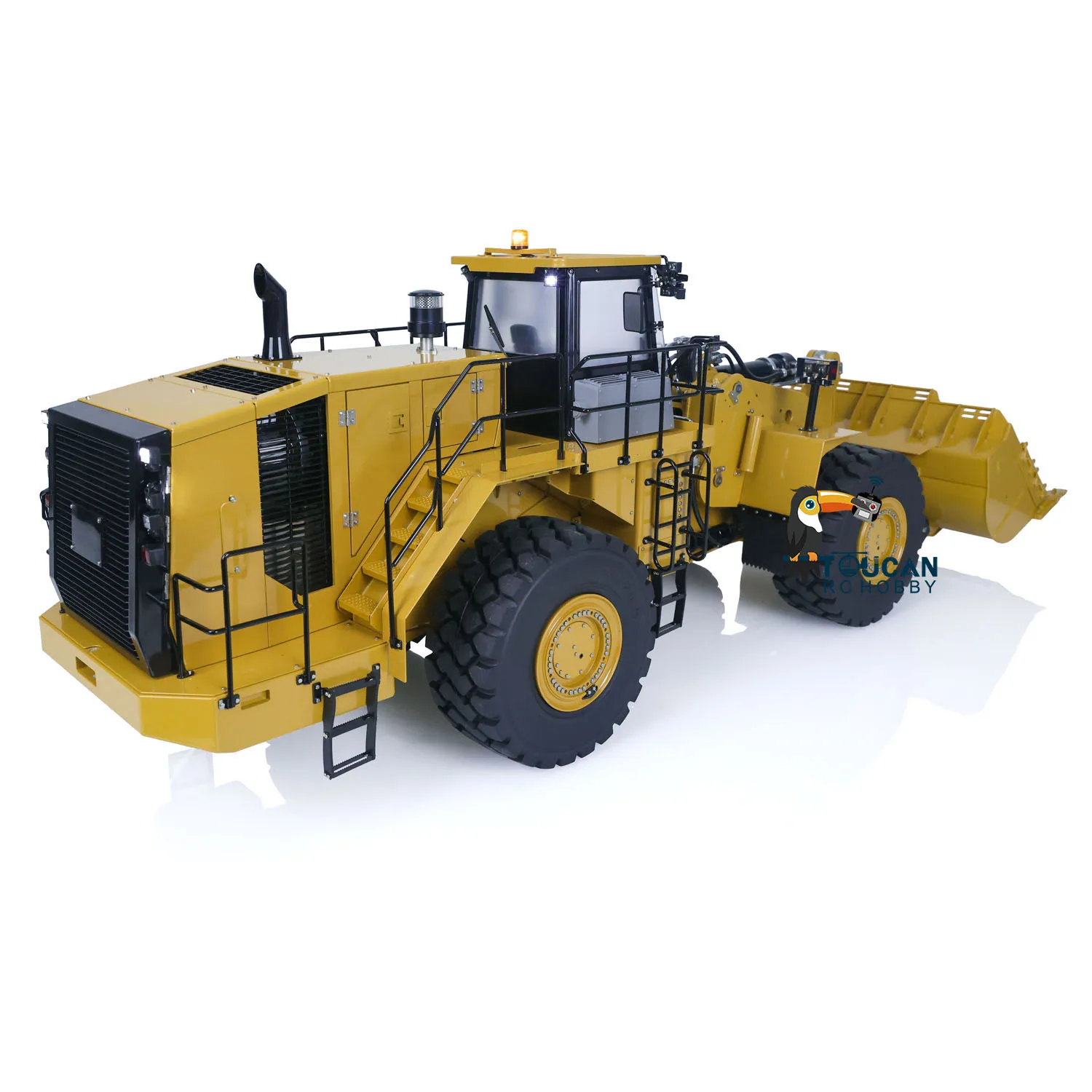 Kabolite K988 Hydraulic RC Loader 1/14 HUINA Metal PL18 Lite Light Sound System Quick Release Radio Control Truck RC Toys Model