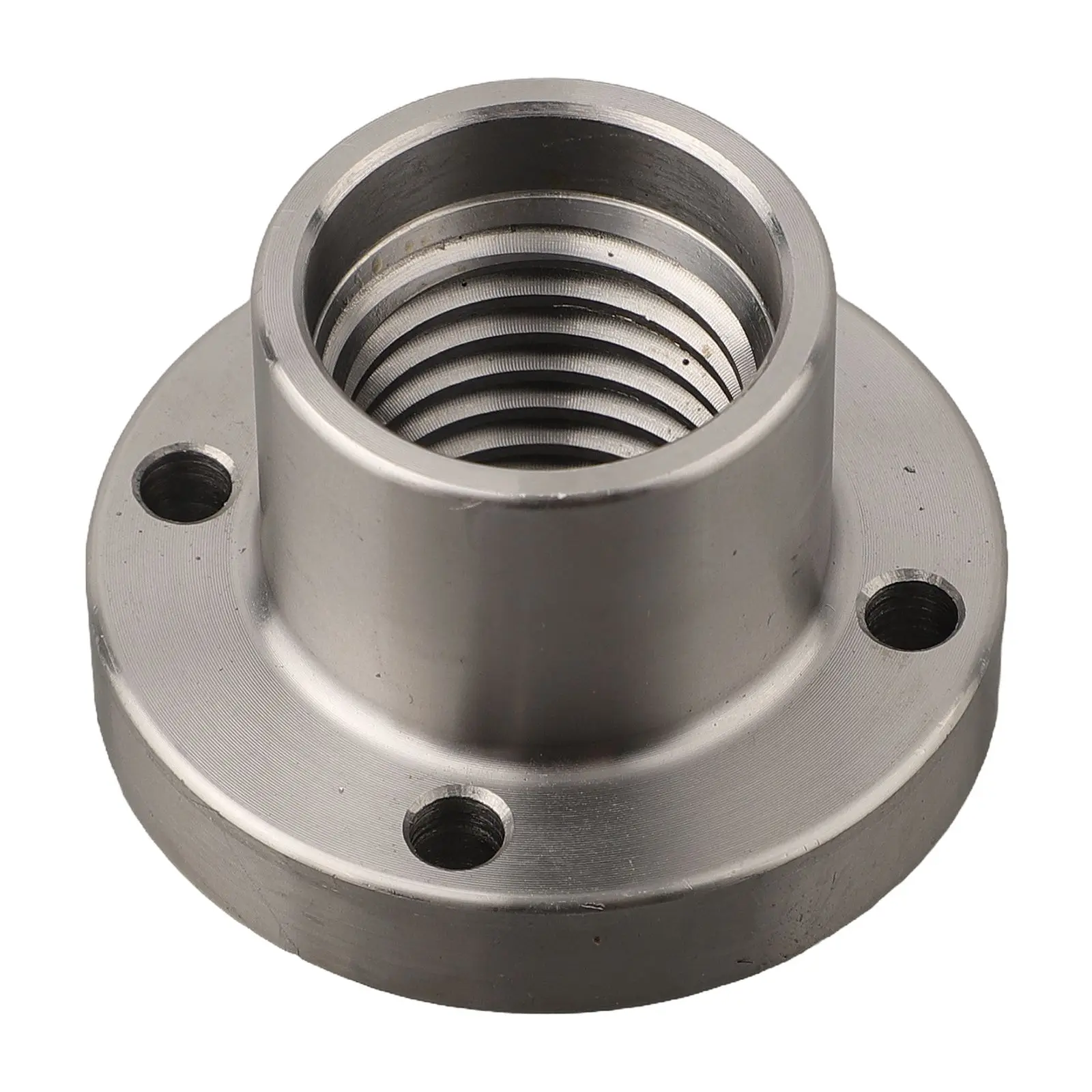 Steel Lathe Face Plate Compatible with 18TPI Thread Turning Machines Designed for Precision Woodworking Operations