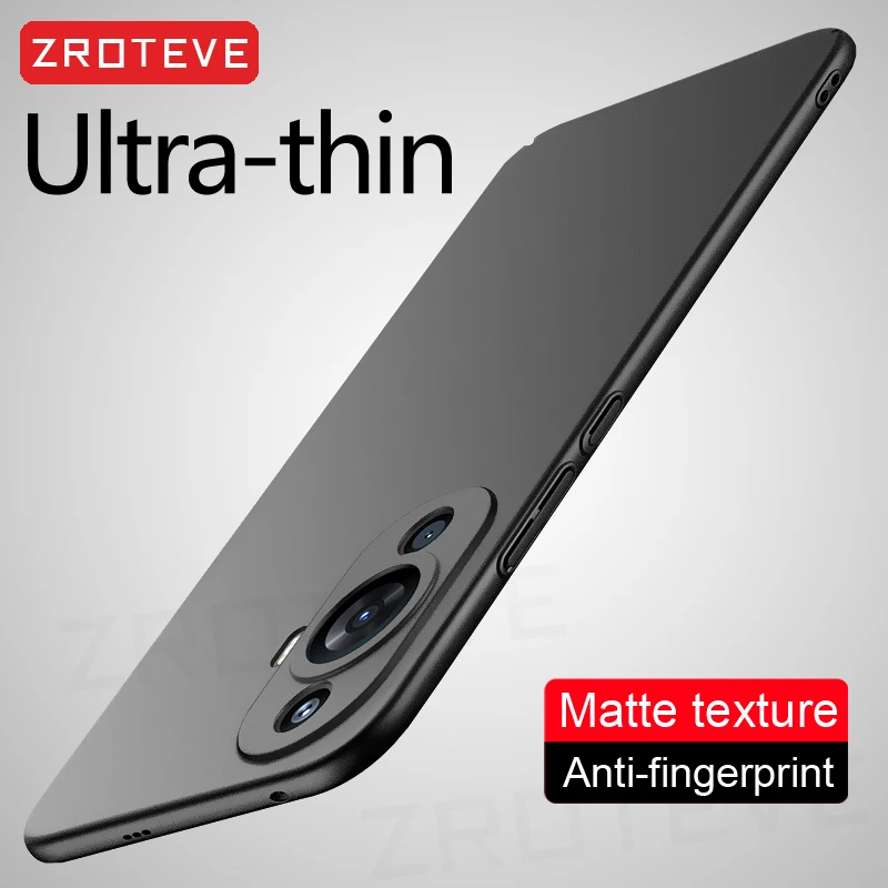 Für Nova11 Fall ZROTEVE Slim Hard PC Frosted Abdeckung Für Huawei Nova 11 12s 11i 10 13 14 Pro Nova10 Nova14 Nova13 5G Telefon Fällen