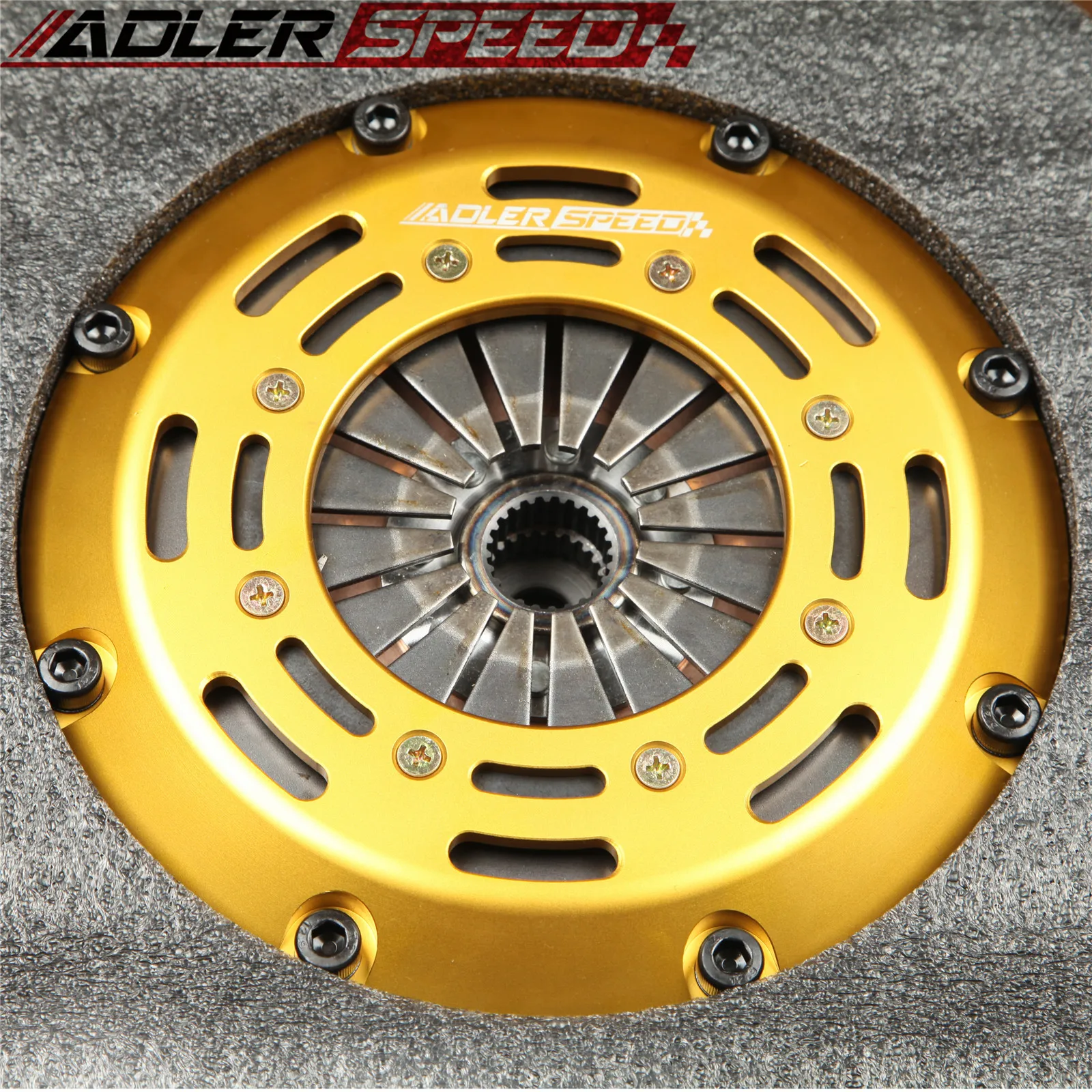 ADLERSPEED Racing Clutch Twin Disk For 89-91 HONDA CIVIC CRX D15 D16