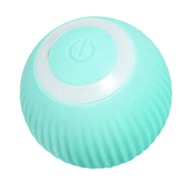 Interactive Pet Ball Intelligent Avoidance Design Kitten Ball Toys 360 Degree Rolling Rechargeable USB Automatic Moving Peppy