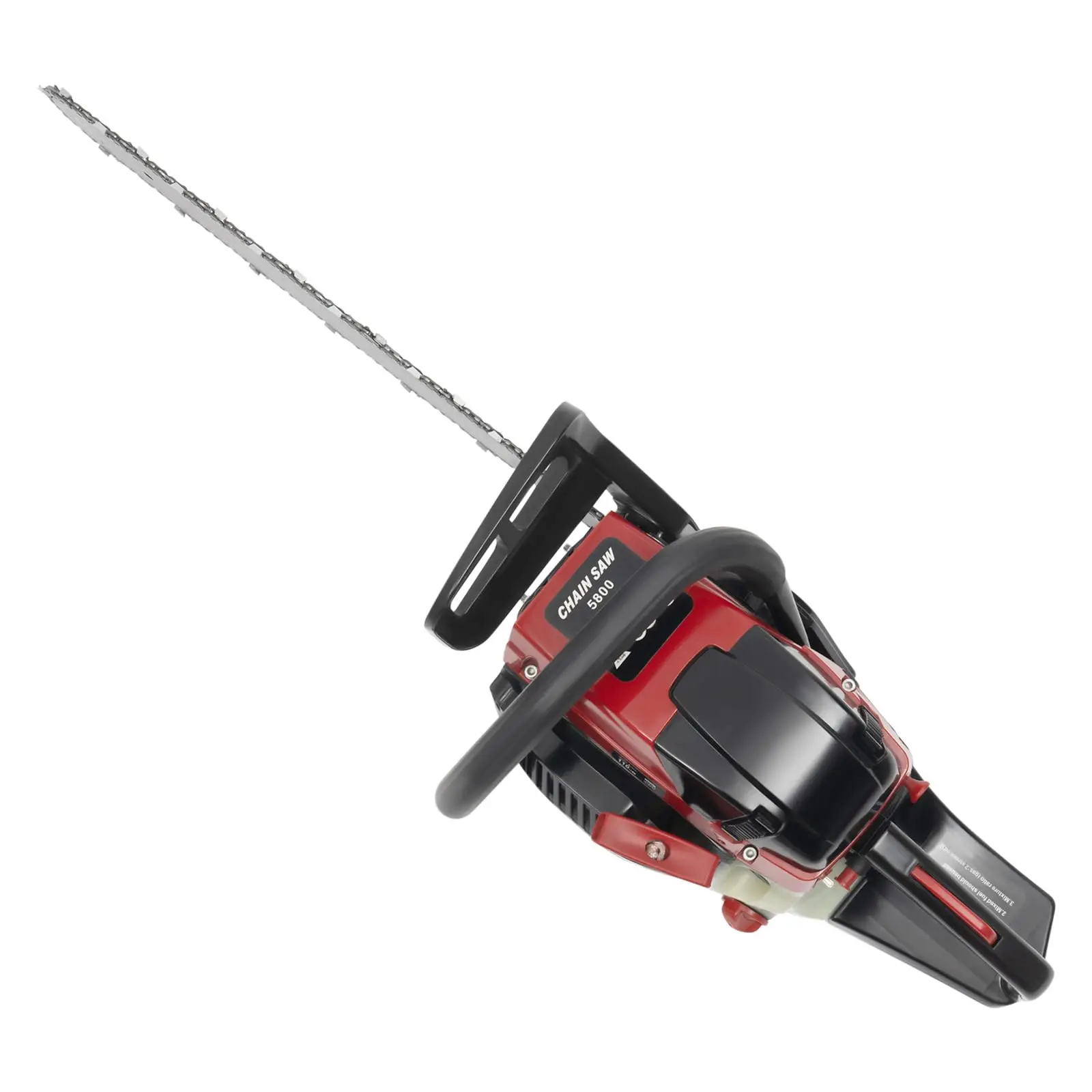 20インチ ガソリンチェーンソー、2ストローク58cc 2.4kwエンジン搭載、空冷式、プルスタート式、ウッド用ガソリンチェーンソーセット