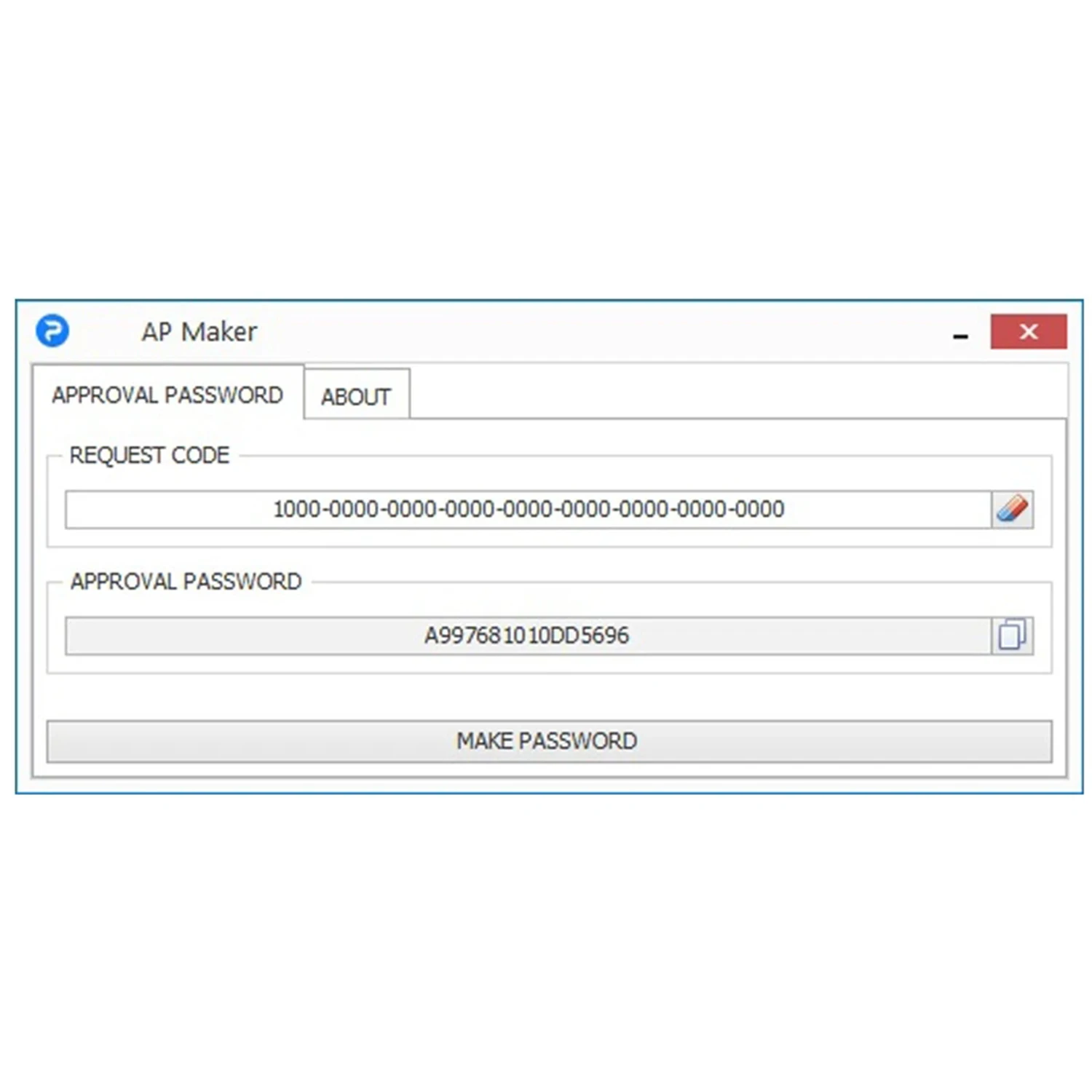 APPROVAL Password Maker 2.0 for 1100 1200 2000 Type TCU Serial for Speed Limiter Values Engines Download Crash Recovery