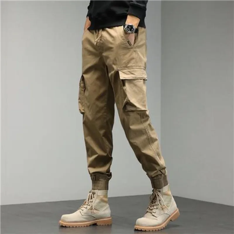 Slim Pencil Trousers Man Harem Cargo Pants for Men Joggers Skinny Spring Summer Cheap Cotton Long Harajuku High Quality Street