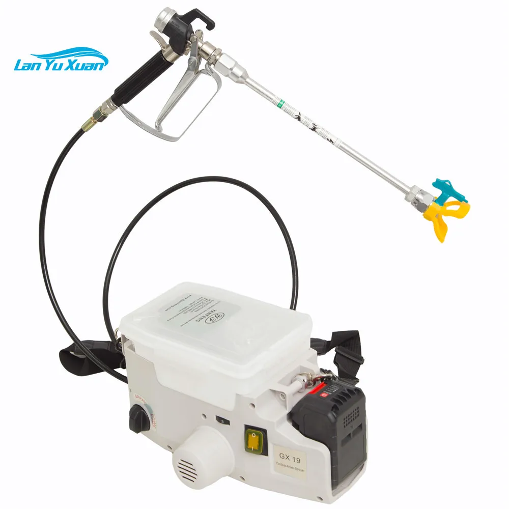 

Airless Paint Sprayer Gun 20v Li-ion GX-19 Stand Airless Paint Sprayer