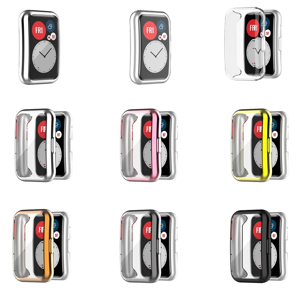 Cover For Huawei Watch Fit Special Edition Case watch accessory TPU Bumper All-Around Screen Protector For Huawei fit watchcase