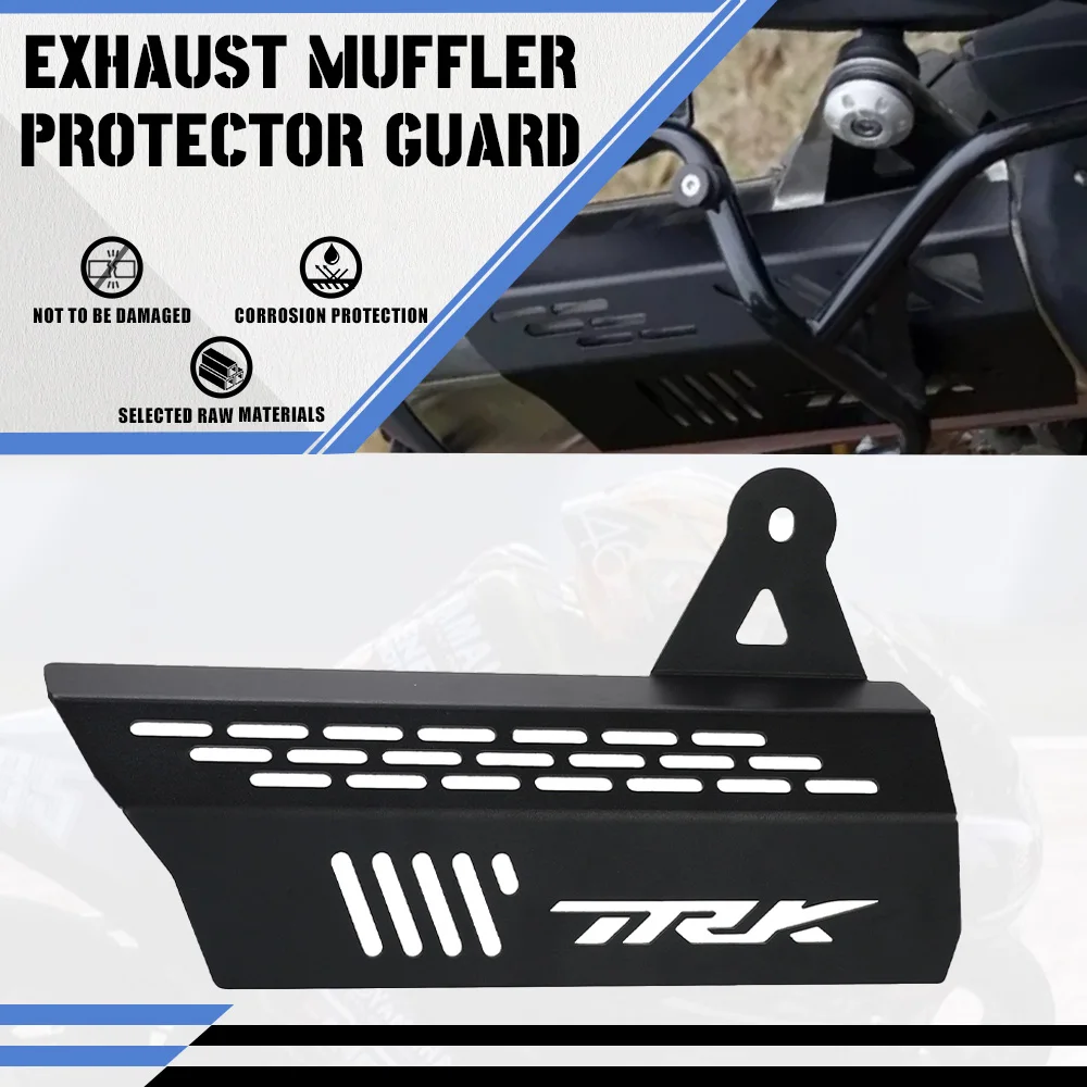 

Для Benelli TRK702X 2022 2023 2024 2025 TRK702 X TRK 702 X аксессуары теплозащитный экран выхлопной трубы защитный кожух глушителя