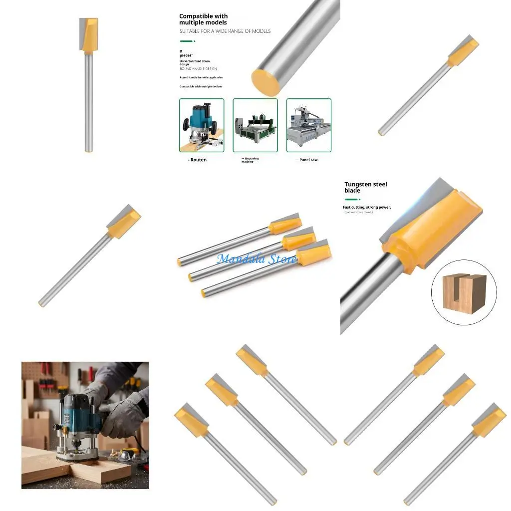 

U2JC High Strengthes Alloy Steel Extended Length Router Bit With Clog Resistant Design For Precise Holes