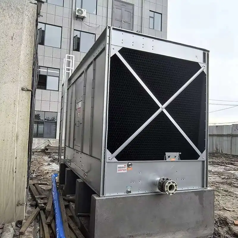 Cross Flow Cooling Tower, Square Steel Plate, Stainless Steel Cooling Tower, Lightweight All Steel Cooling Tower