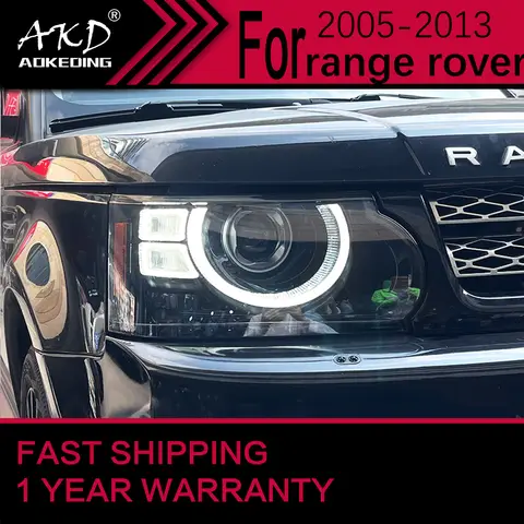 6 best sales range rover headlight - №5