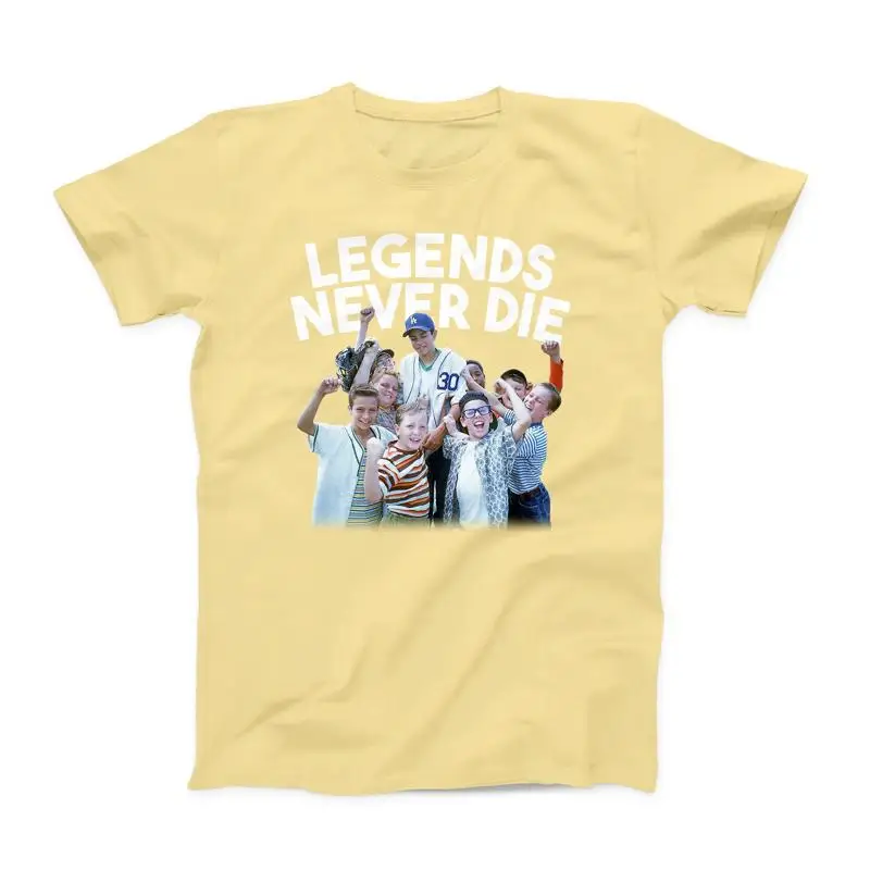 1990s Legends Never Die T Shirt Sandlot F111