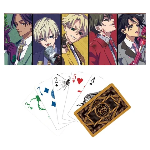 Anime Pokerkort High Card Finn Oldman Leo Constantine Pinochle Cosplay Scenrekvisita Brädspelskort Inbunden 10 best sales anime pokerspelkort - №3