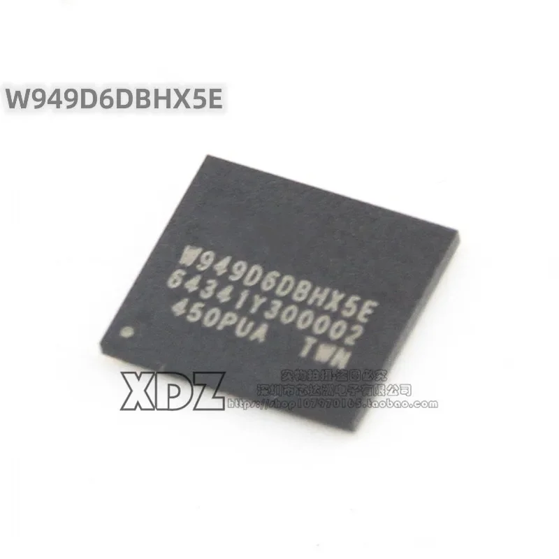 5pcs/lot W949D6DBHX5E W949D6DBHX5 FBGA-60 package Original genuine Memory chip