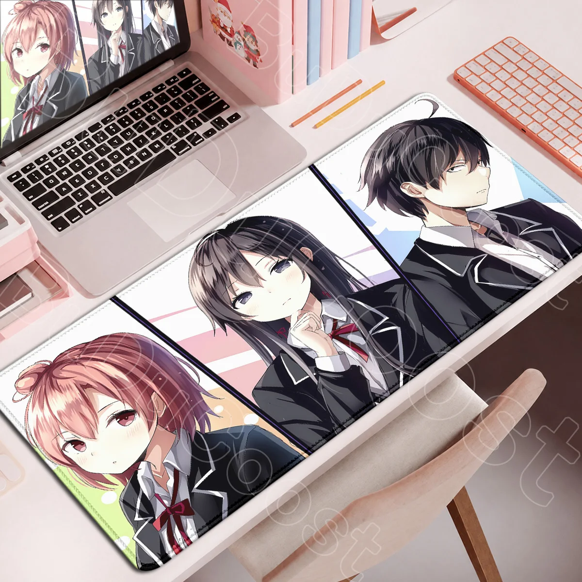 

Anime Gamer My Teen Romantic Comedy SNAFU Mouse Pads Yukino Yukinoshita HD Printing Computer Desktop Mats Office Keyboard Carpet