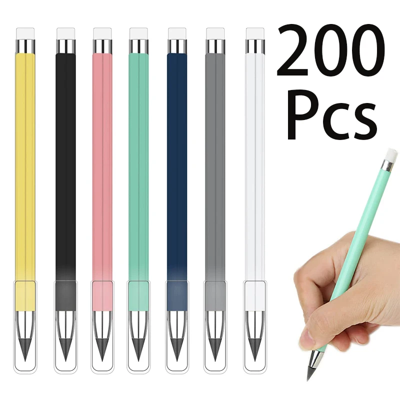 

200Pcs Beginner Pencil Sketching Pencils for Drawing Artists Pencils Inkless Pencil Drawing Pencil Writing Pencil with Eraser