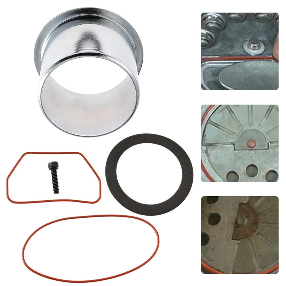 Air Compressor Cylinder Collar Kit Cylinder Repair Kit K-0650 Replacment Oil Free for piston Ring for piston Rod Cap Screw