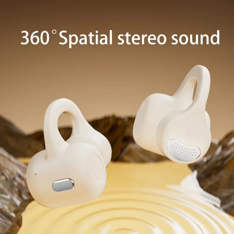 Auricolari Acer OHR301 TWS Bluetooth 5.3 Cuffie sportive da gioco a bassa latenza Auricolari clip-on Conduzione aerea ENC HD-Call 330mAh