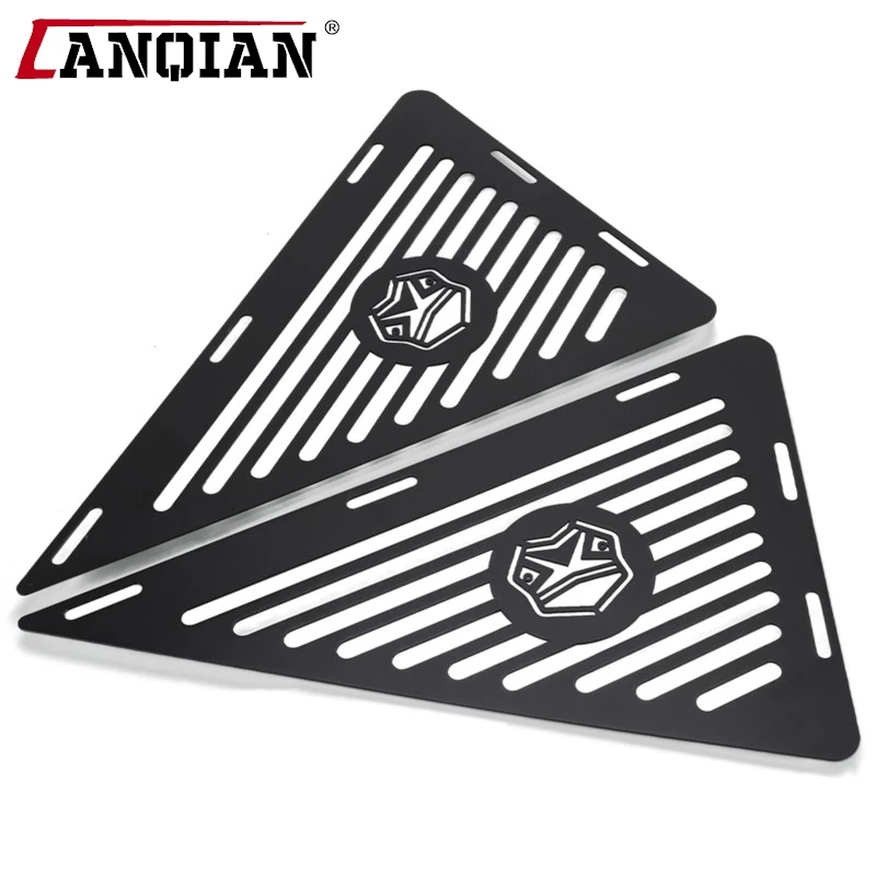 For SUPER 73 / RX 73RX Rear Triangle Decorative Baffle Side Left Right Panel Accessory Frame Hole Caps Decorative Cover