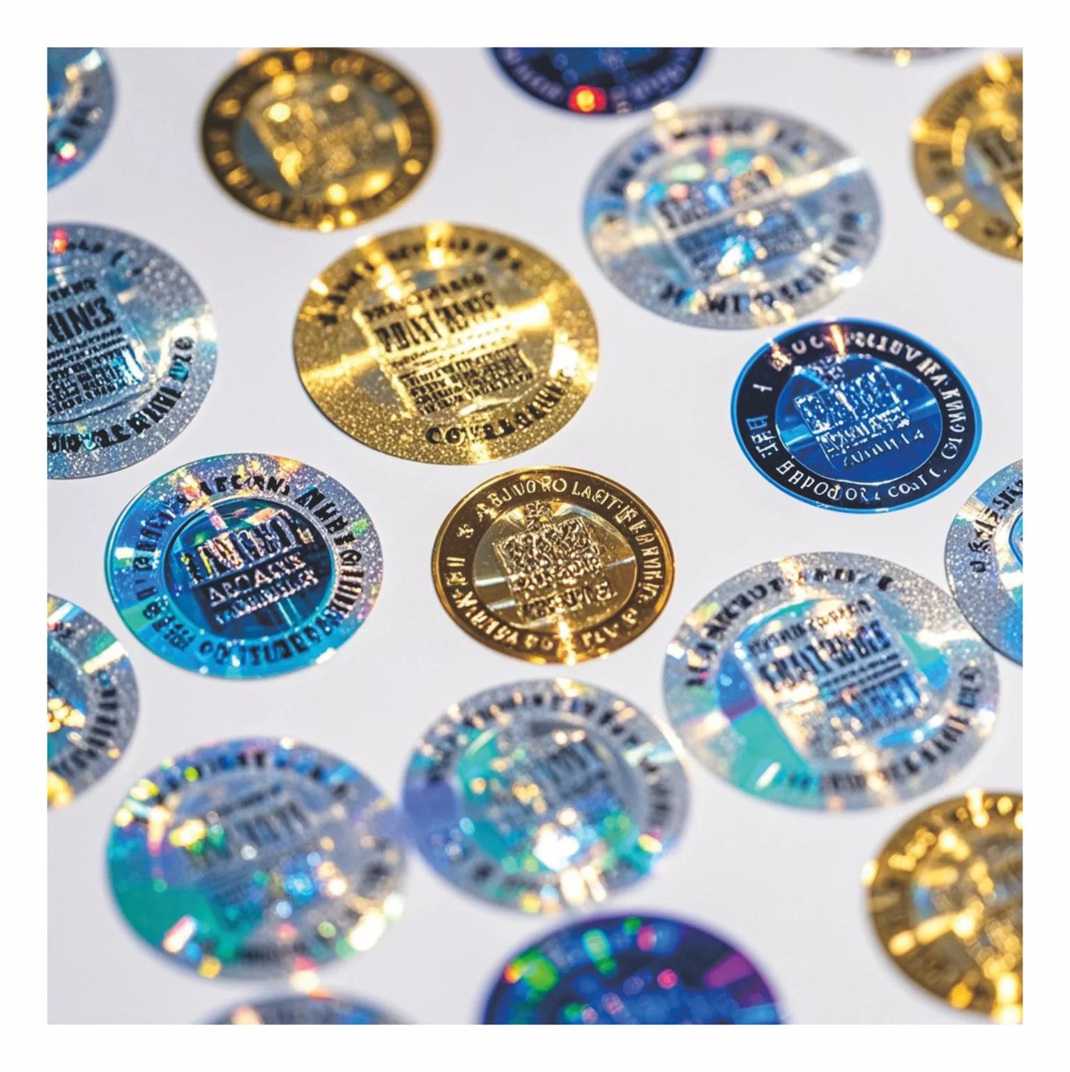 

Hot Selling Holographic 3D Stickers For Cosmetic Products Holographic Stickers For Product Verification With Low Price