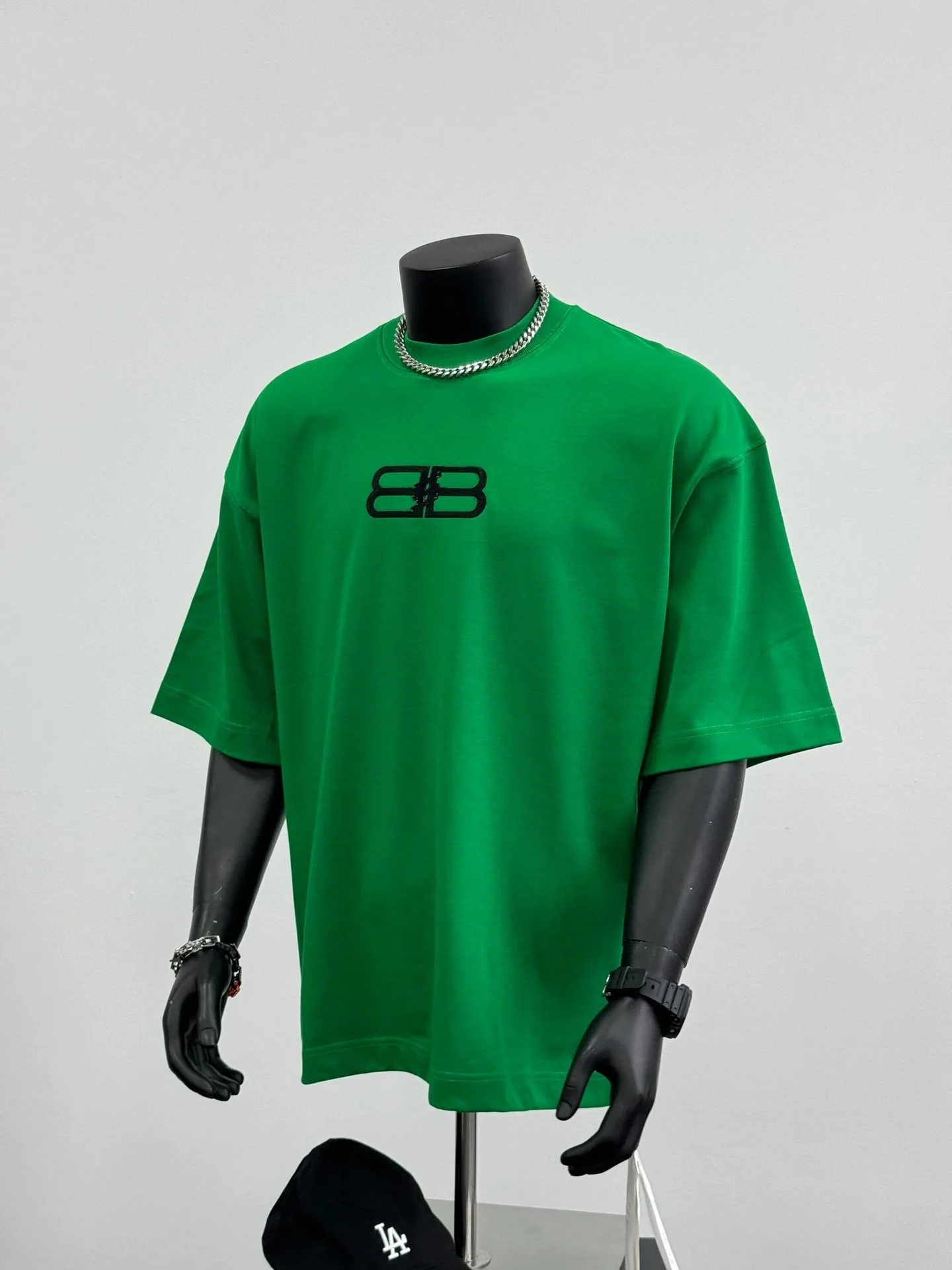 

2025 Summer Classic Luxury Men's and Women's Lock Print T-shirts High-quality Pure Cotton Round-neck Casual Short-sleeved