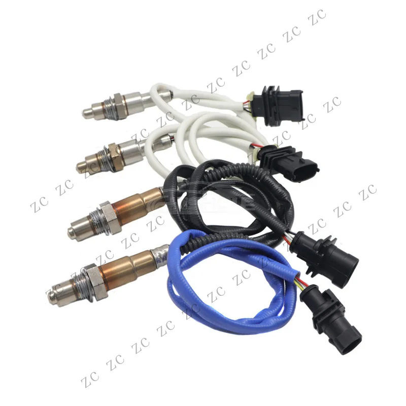 S+ 4Pcs Up+Downstream Oxygen Sensor For 2014-2017 Maserati Ghibli Quattroporte 3.0L
