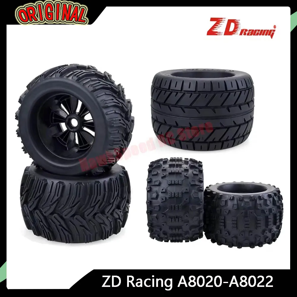 

ZD Racing 4 шт. 1/8 масштабные колеса и шины 170 мм/165 мм 17 мм шестигранная резиновая губка для ARRMA RC Monster Trucks Buggies