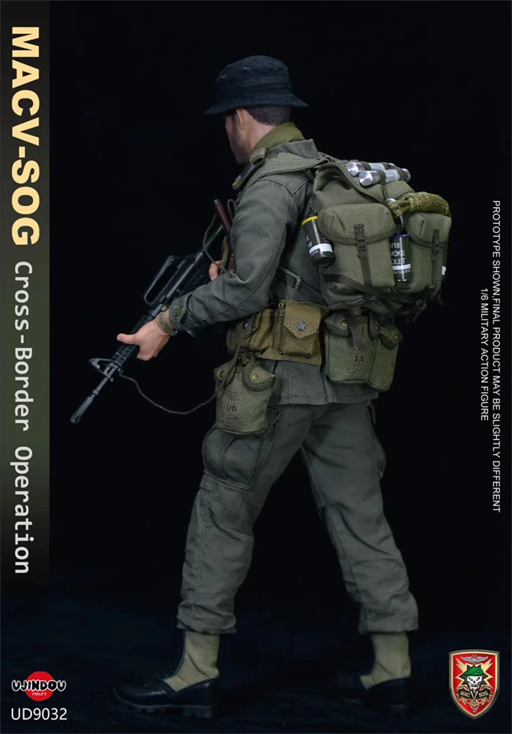 In Stock 1/6 UJINDOU UD9032 US. Soldier Doll Cross-Border Vietnam War Operation Moveable Action Figure Full Set Gift For Fan