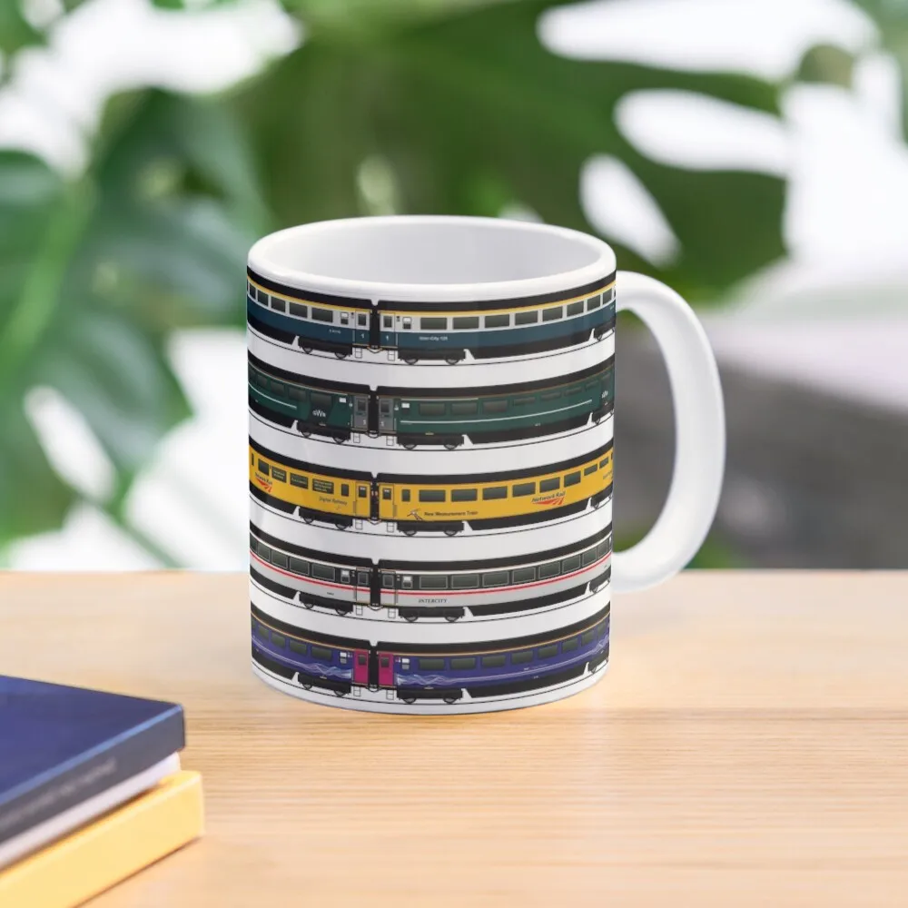 Class 43 Intercity 125 Locomotives Class  Mug Image Drinkware Gifts Photo Coffee Picture Tea Simple Design Printed Handle Round