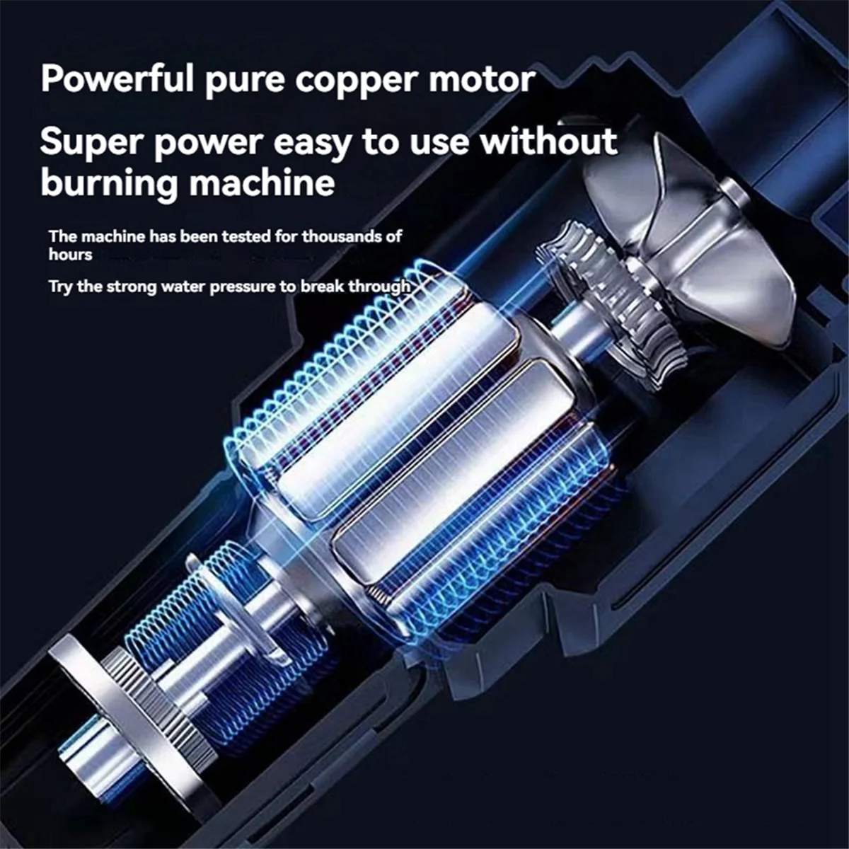 T88C High Pressure Pump Car Wash Plunger Pump Car Washing Motor Atomizing Cleaner Pump 21V Electric Car Washer