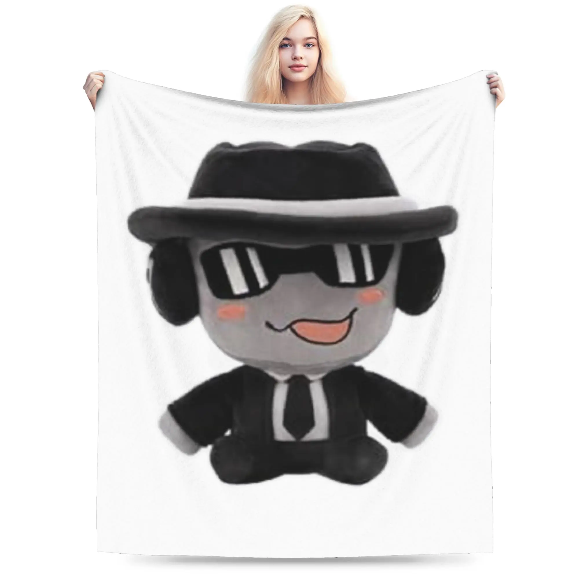 

Chance плюшевые милые фланелевые одеяла Forsaken, весенние мягкие теплые постельные принадлежности для мальчиков, домашний декор, уличное покрывало, чехол для дивана-кровати