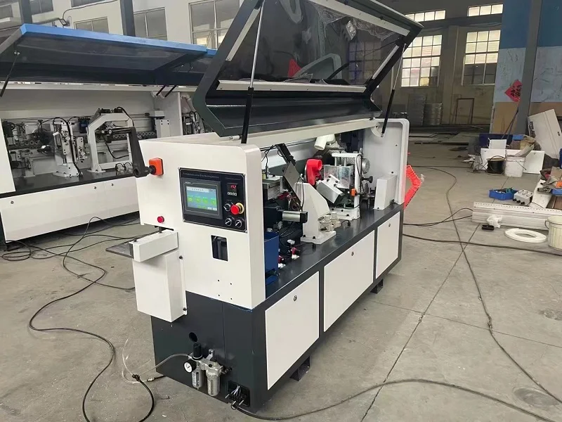 4 Functions Woodworking Edge Banding Machine Corner Trimming Handheld Edge Banding Machine Automatic Edge Bander with Pvc