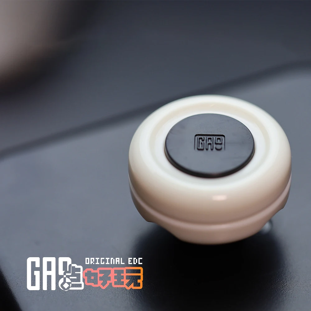 Nuevos plásticos escala de dimensión levitación magnética Fidget Spinner adulto EDC Fidget juguete mano Spinner Push Slider juguetes para aliviar el estrés