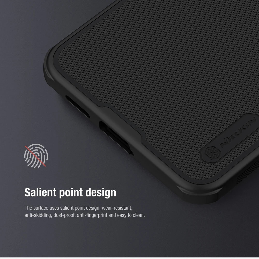 Etui na Samsung Galaxy S24 Ultra S25 FE Edge S26 S23 Nillkin Frosted Pro TPU+PC Hard Back Cover — zdjęcie produktu 5
