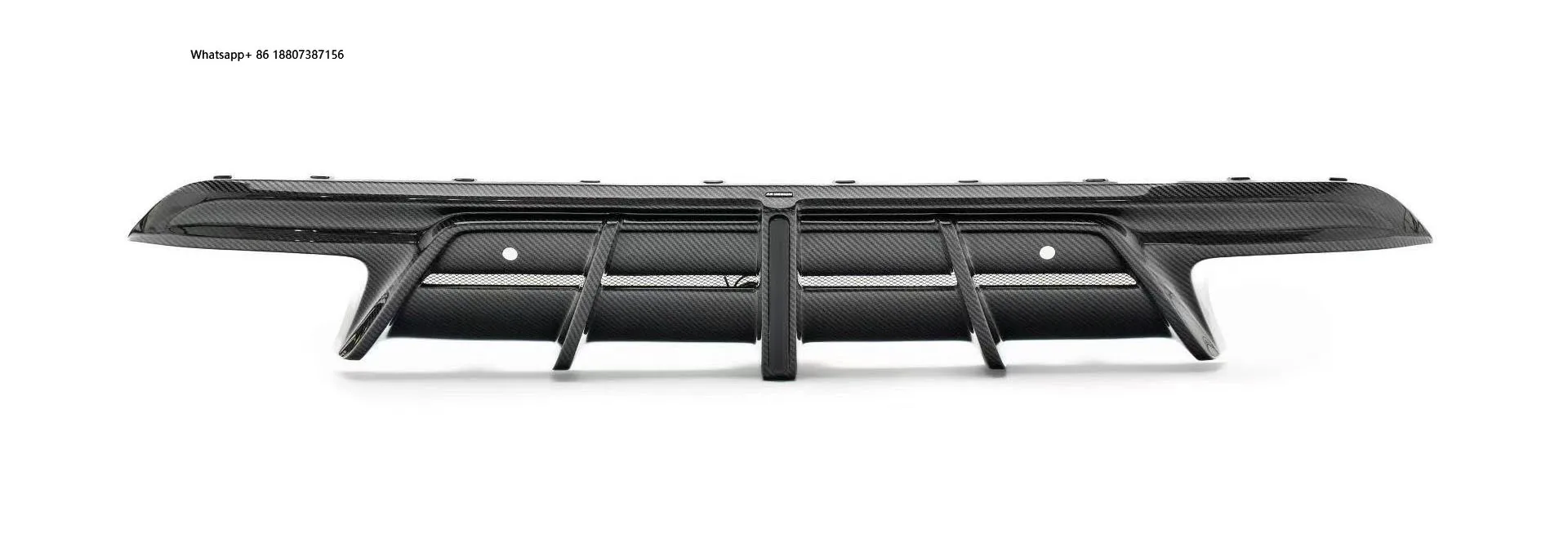 

For 2020-2023 forBMW X5M X6M F95 F96 Carbon Fiber Rear Lip Corner Bumper New Condition with Exhaust Cut-Outs