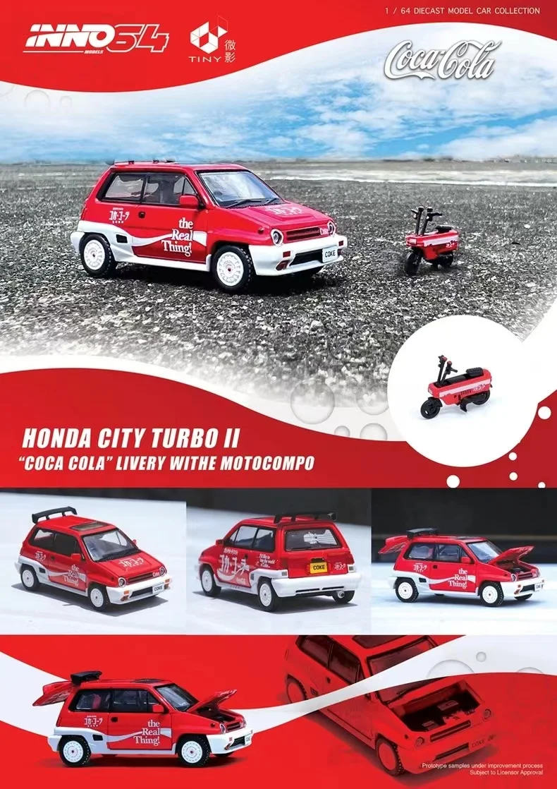 Inno 1:64 Honda Auto Modelcollectie Auto Auto Ornamenten