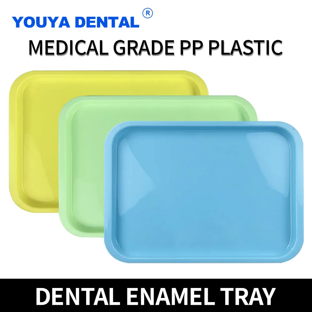 Large Sterilizable Dental Tray Plastic Segregated Placed Autoclavable Separate Tray Lab Instrument Disinfection Holder Accessoir