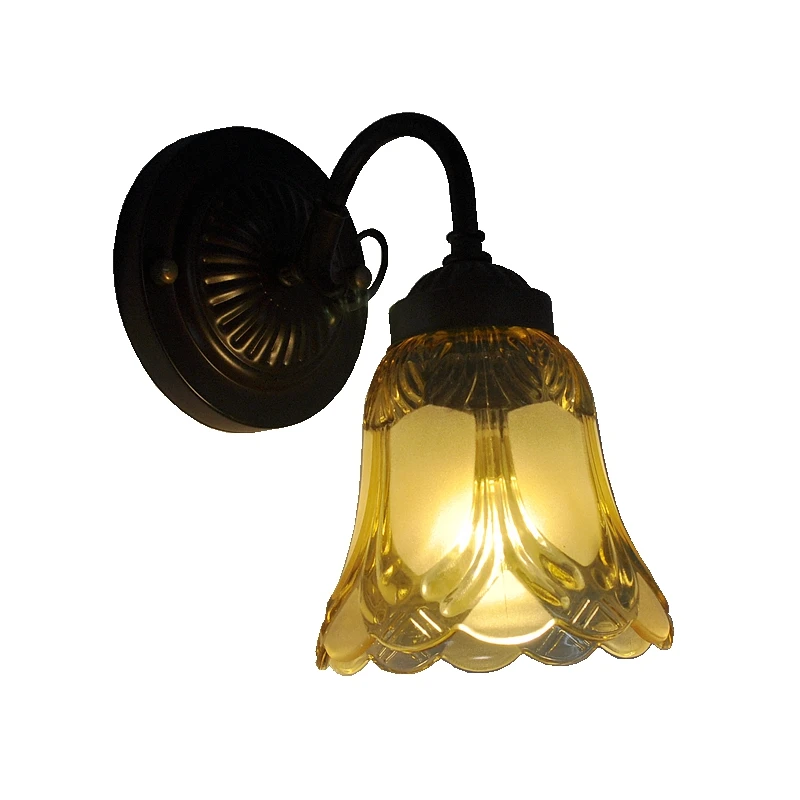 

Special 12CM Scandinavian Glass Small Wall Light Hallway Bathroom Mirror Front Balcony Warm Color Light Decoration E26 110V 220V