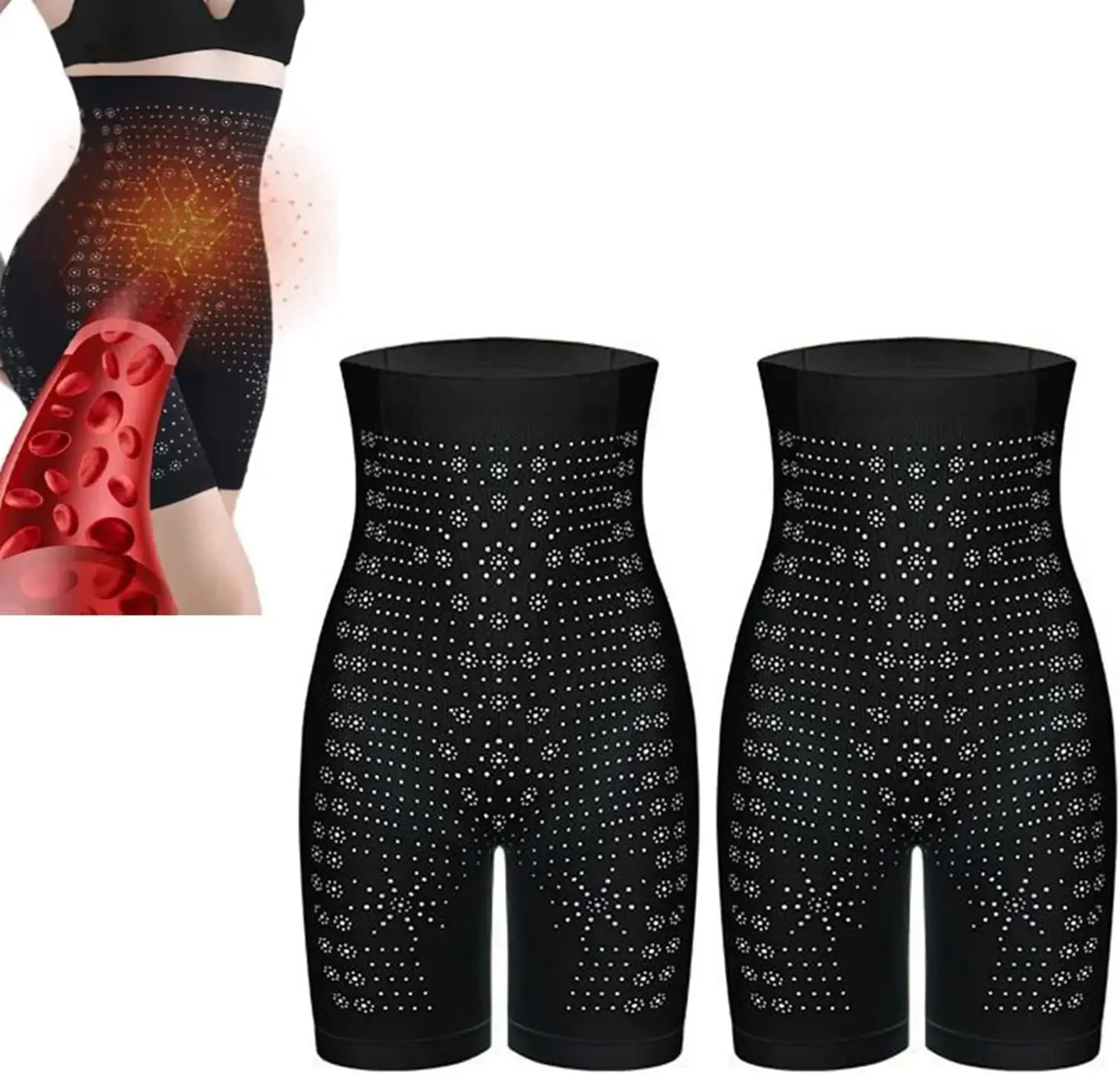 

New IONSTech Unique Fiber Restoration Shaper Womens Underwear Panties Tummy Control Shaperwear Bodysuit Tight Bodyshaper Briefs