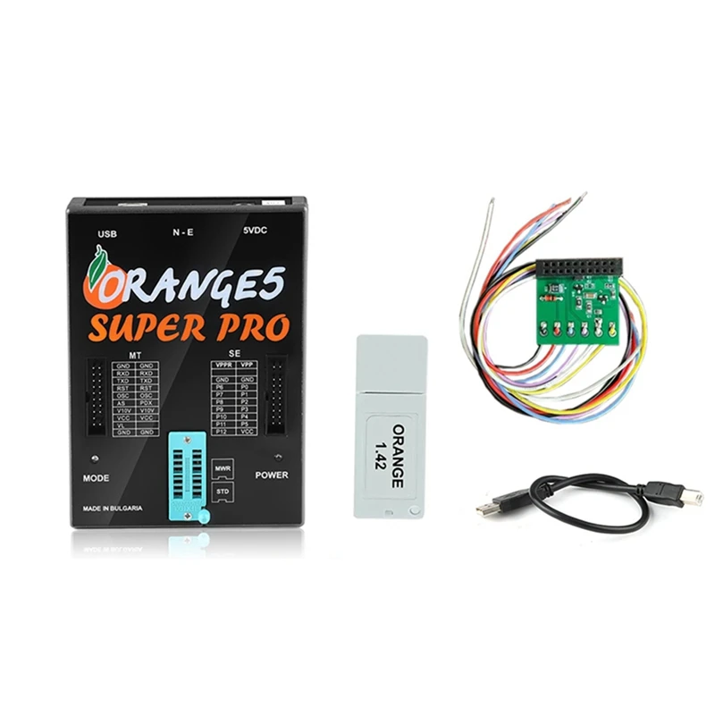 Orange5 V1.42 Main Unit 5C38 ECU Programmer Adds More Ecu Mcu List Program For Toyota Suzuki Upgrade Orange 5 Super Pro