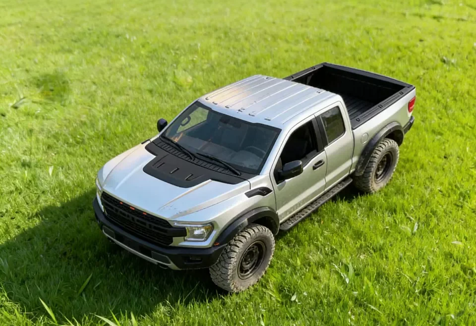 1:12 F-150 4WD RC Off-Road Crawler Pickup Truck Metal Drive Shaft Full Proportion Lifelike Openable Doors Design