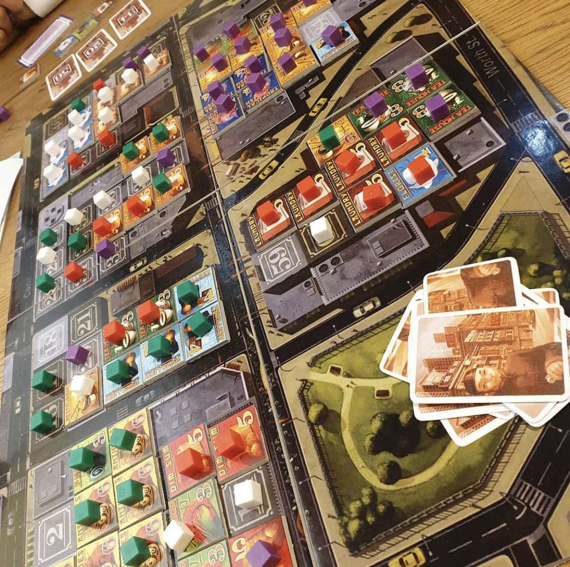 Chinatown Board Game for Party and Family, Business Strategy Game, 2-6 Players